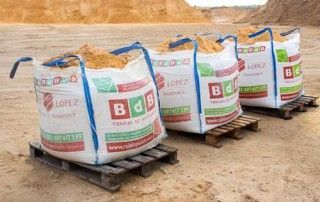 Sacas de arena Bigbag Bollullos Mitación Sevilla Almacén construcción
